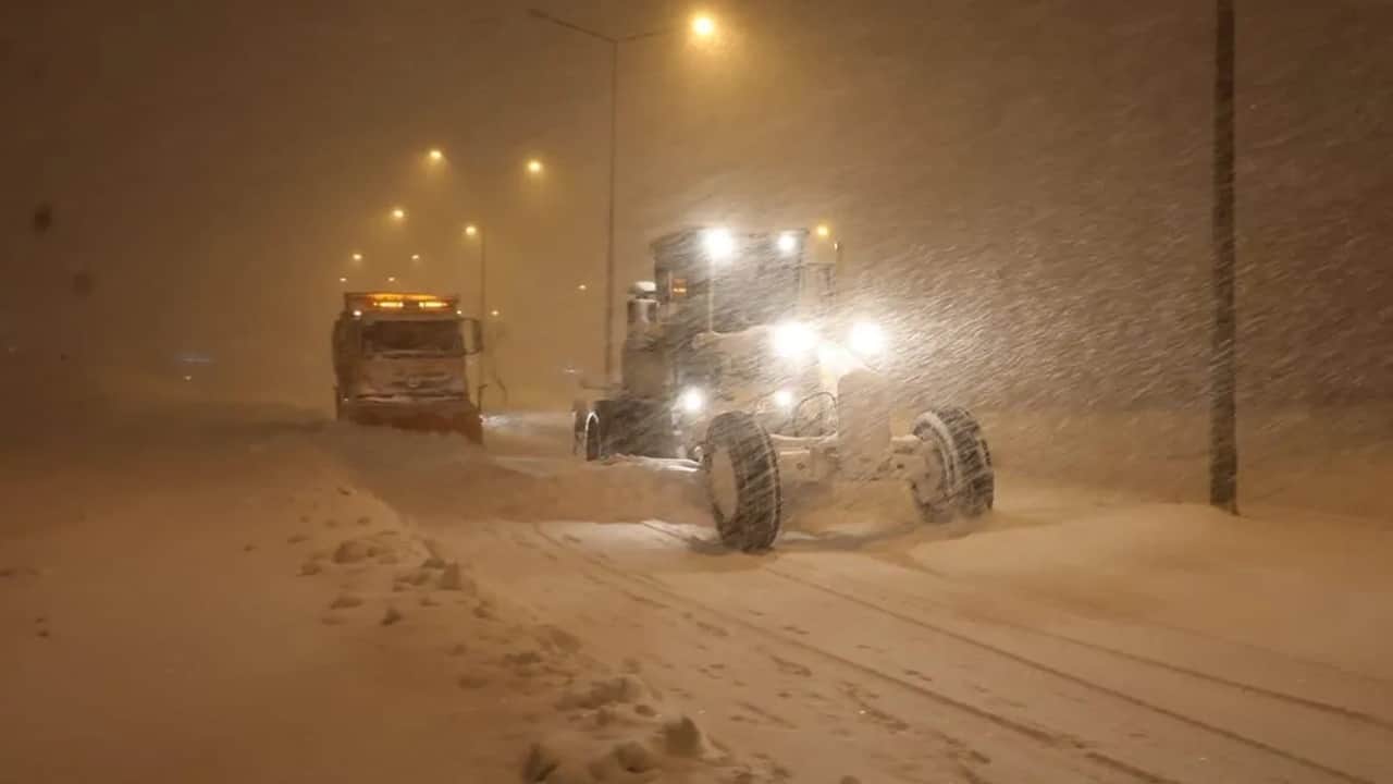 Bitlis'te kar çilesi