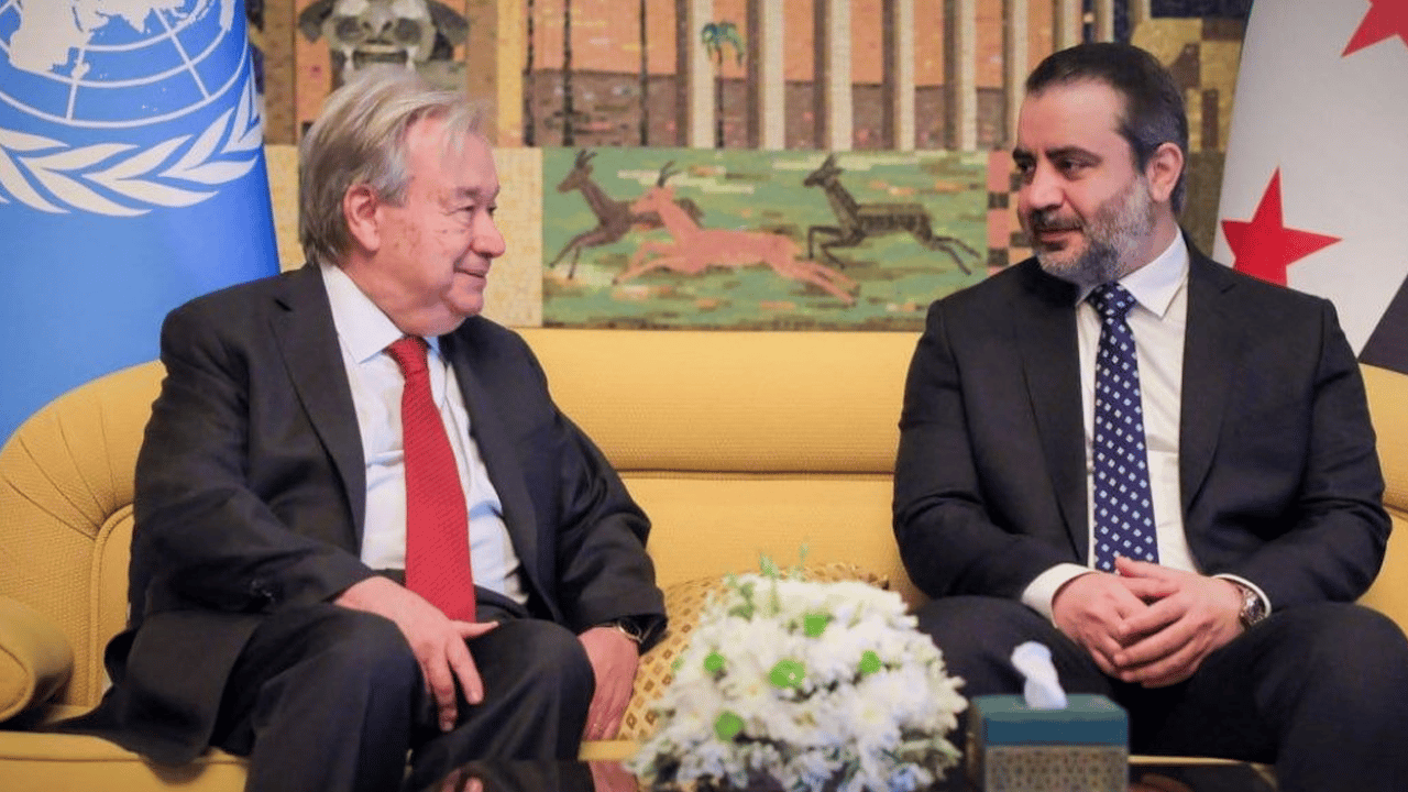 BM Genel Sekreteri Guterres, Şam'da