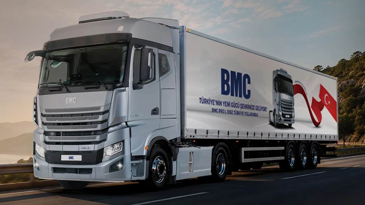 BMC'nin en güçlü çekicisi yollara çıktı! 520 beygirlik dev Türkiye turuna başladı