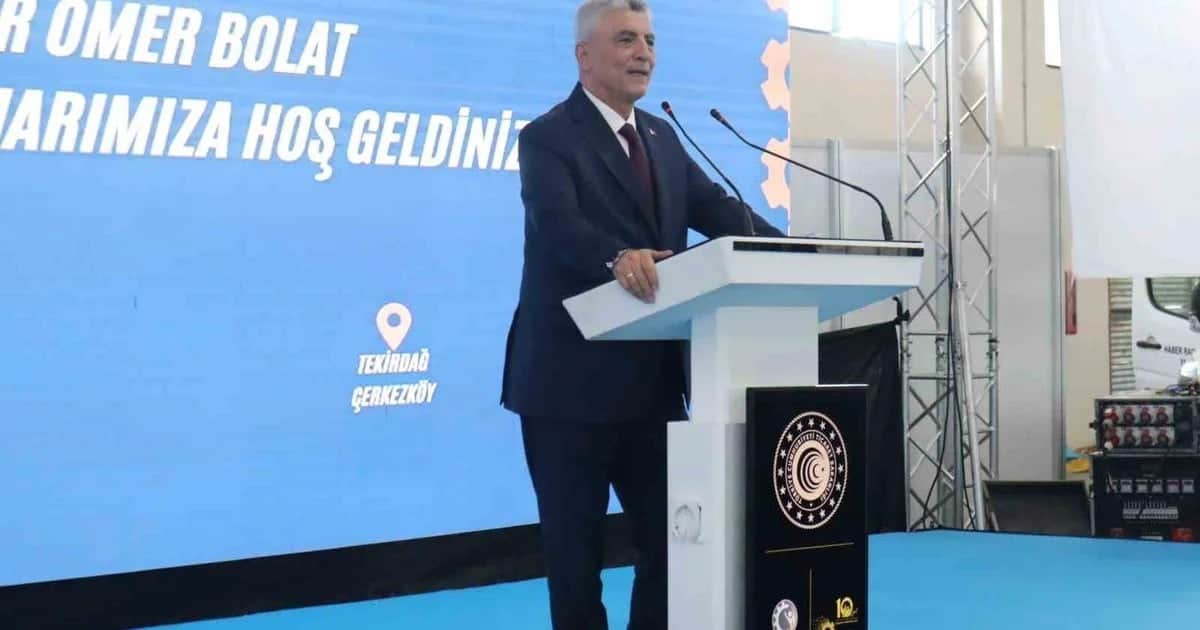 Bolat, kişi başı milli gelirin yıl sonunda 20 bin 500 dolara yükseleceğini açıkladı