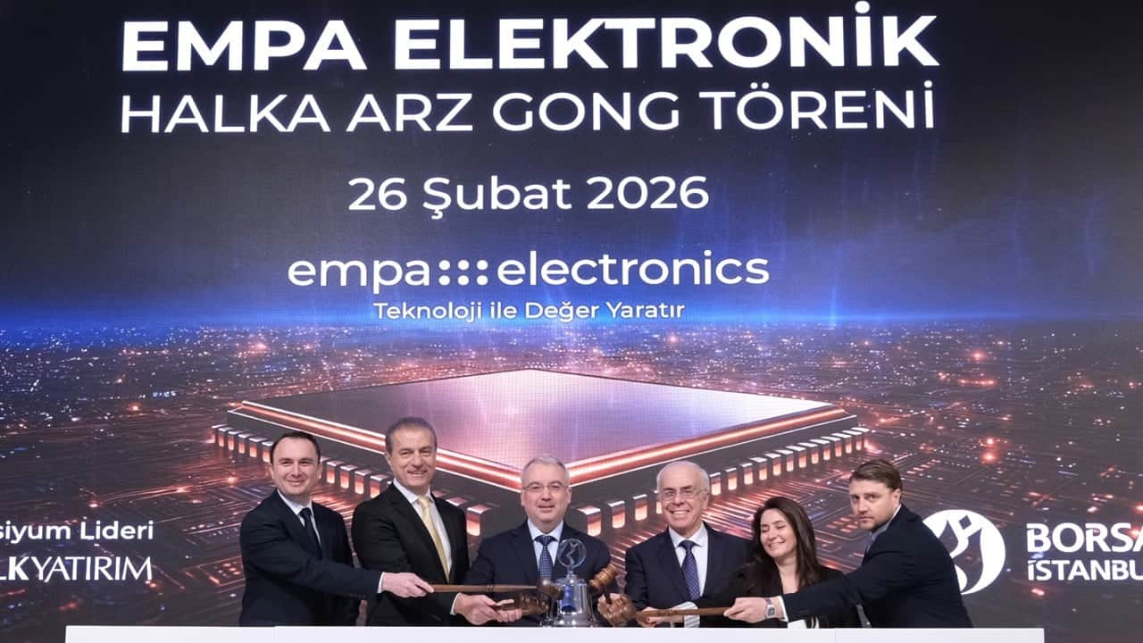 Borsa İstanbul’da gong Empa Elektronik için çaldı!