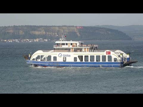 Bozcaada hattında fırtına engeli: GESTAŞ 2 seferin iptal edildiğini duyurdu
