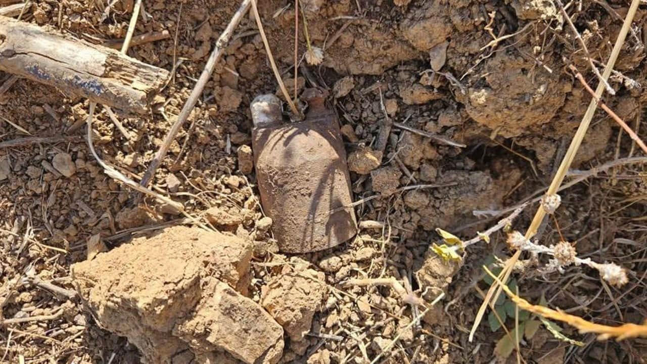 Bursa’da tarihin izleri ortaya çıktı! Kurtuluş Savaşı’ndan kalma el bombaları bulundu