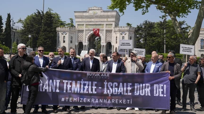 Büyük Aile Platformu'ndan "temiz ekran" çağrısı