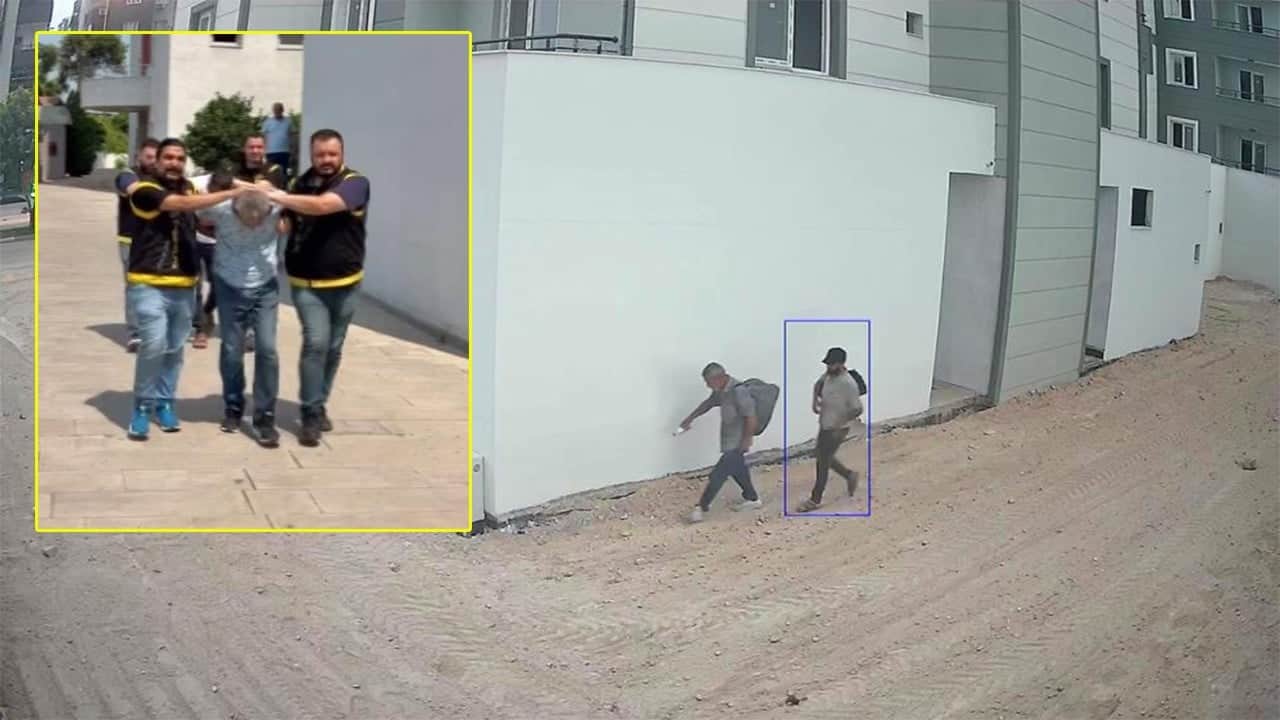 Çalarken düşünmediler yakalanınca şeytanın üzerine attılar!