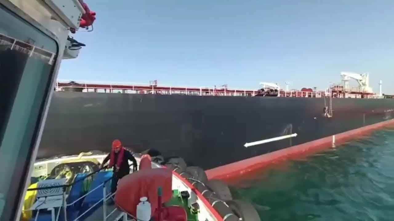 Çanakkale Boğazı'nda dev petrol tankeri alarmı! 'ZEPHYR PROSPER' sürüklenerek boğazı kilitledi!