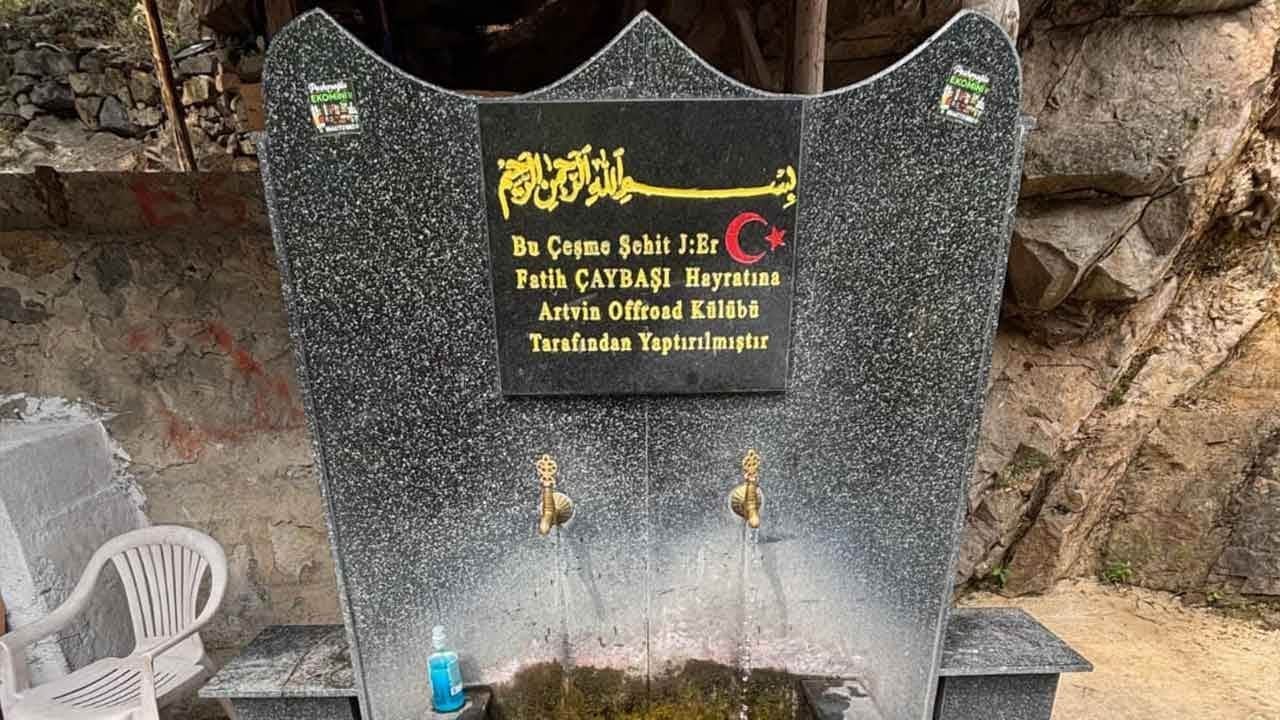 CHP'li konvoya kurulan hain pusuda şehit düşmüştü! Kahraman er Fatih Çaybaşı dualarla anıldı!
