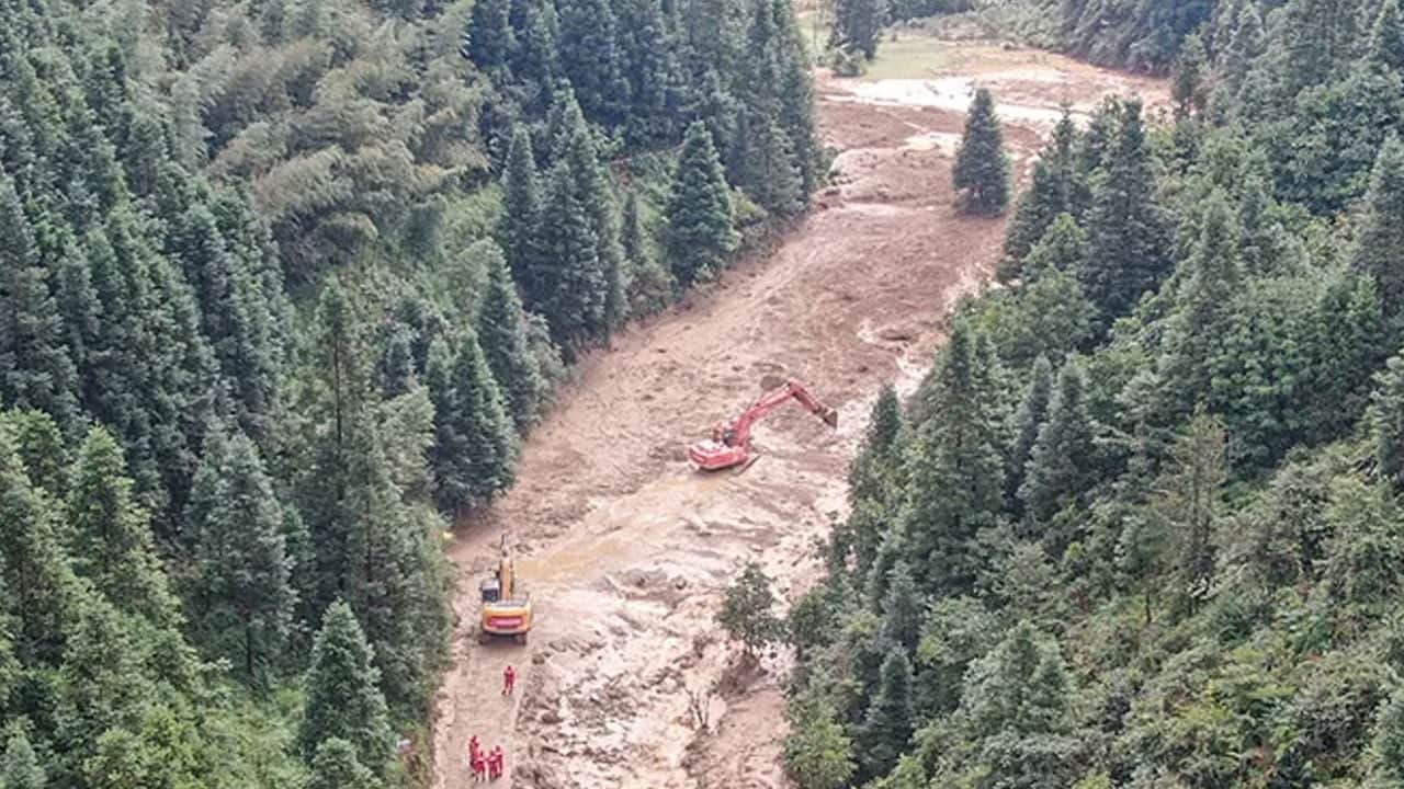 Çin’de heyelan 2 can aldı