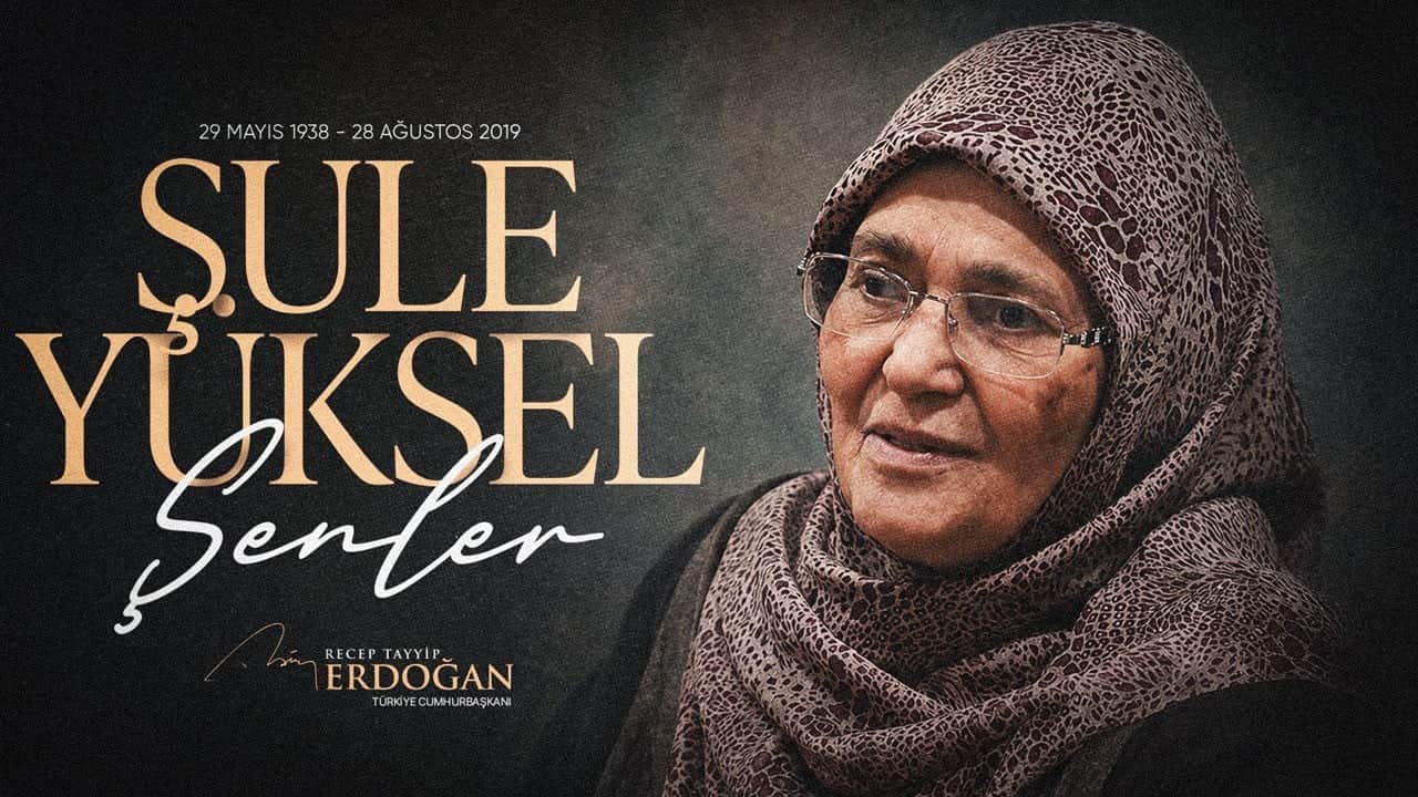 Cumhurbaşkanı Erdoğan, vefatının 7’nci yıl dönümünde Şule Yüksel Şenler'i andı