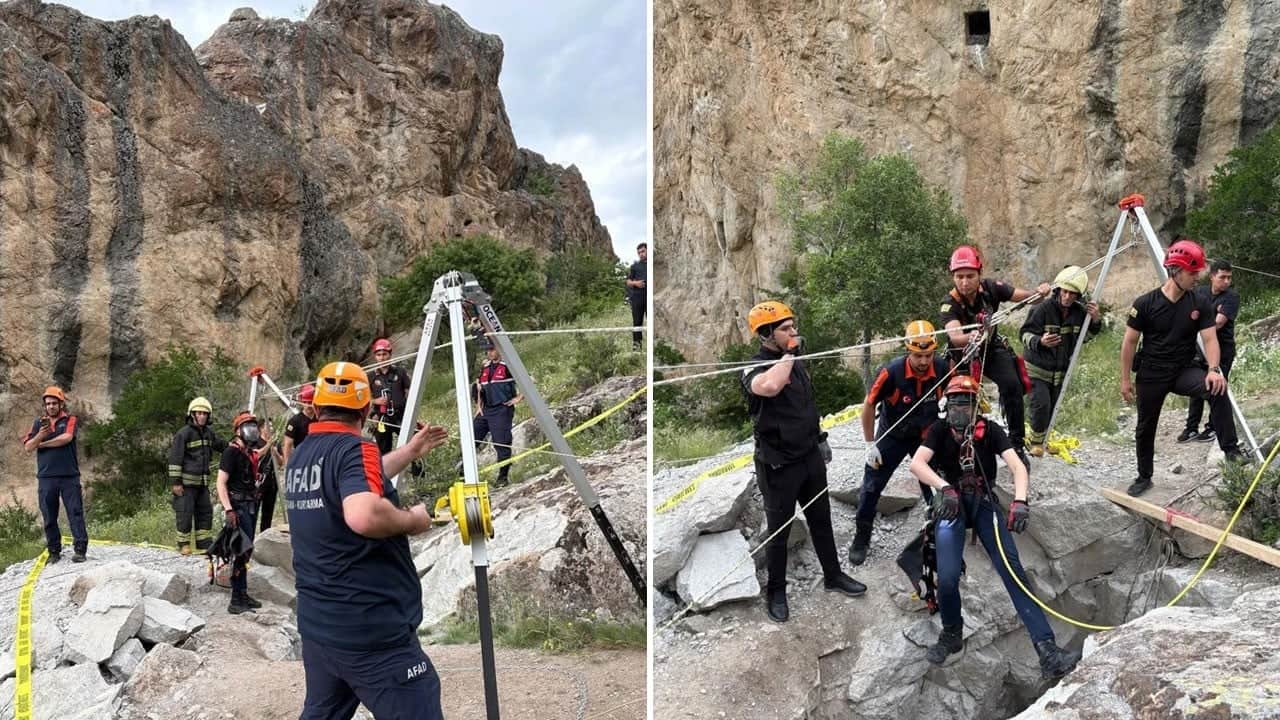 Define bulmak için kazdıkları çukur mezarları oldu: 2’si de öldü