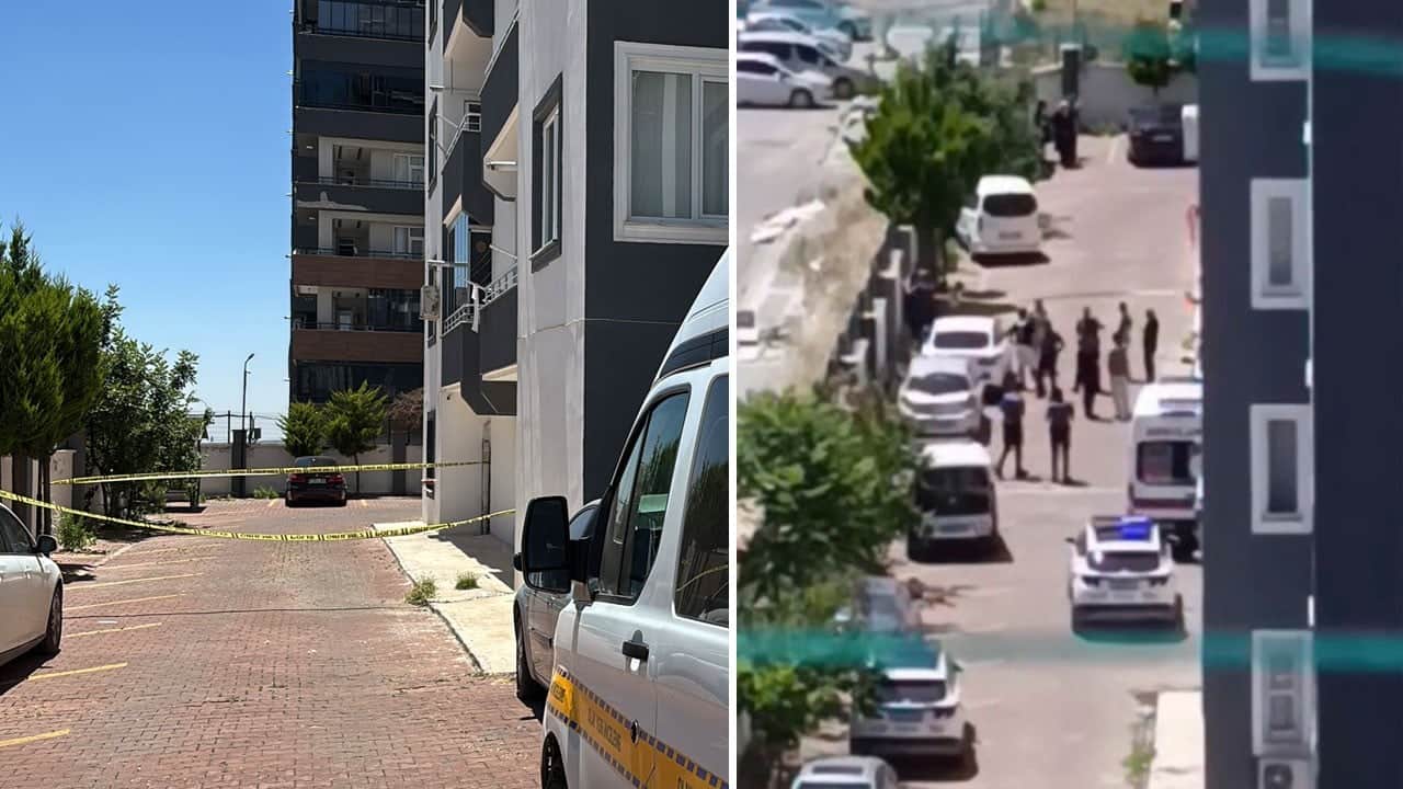 Dehşet! Kucağına aldığı çocuğuyla 8'inci kattan atladı