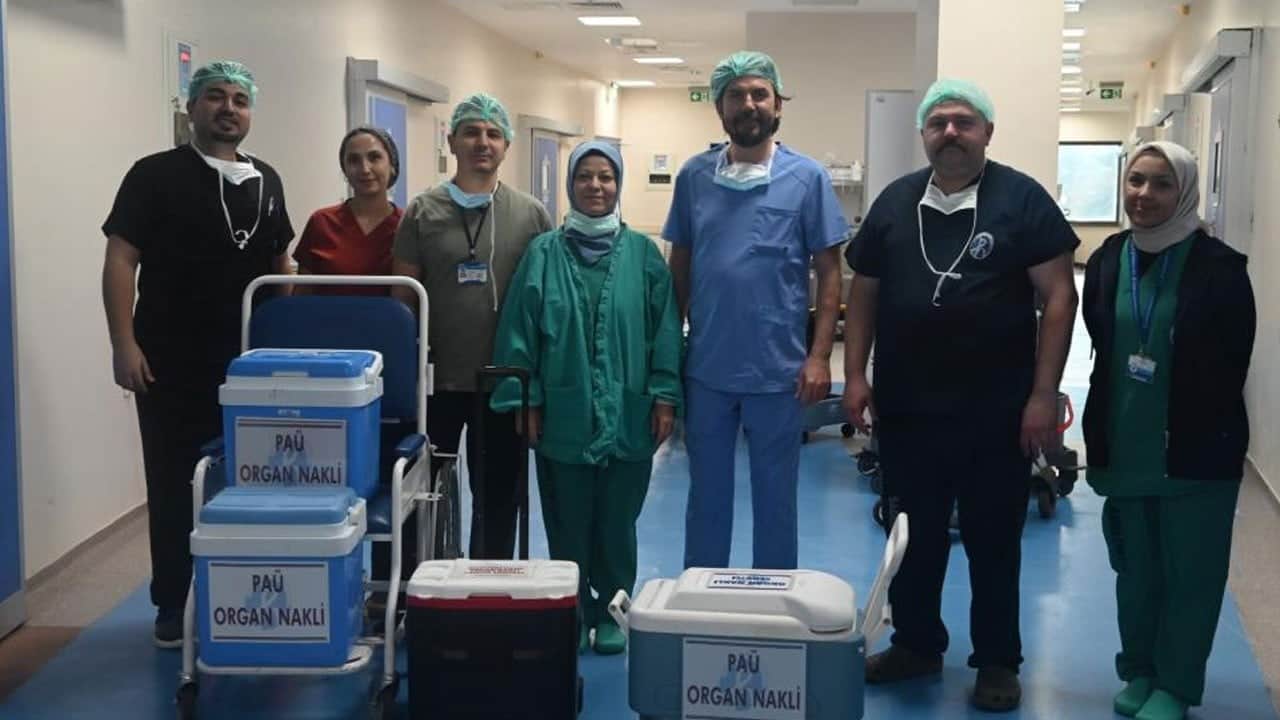 Denizli’de 2 organ bağışı 7 hastaya can oldu
