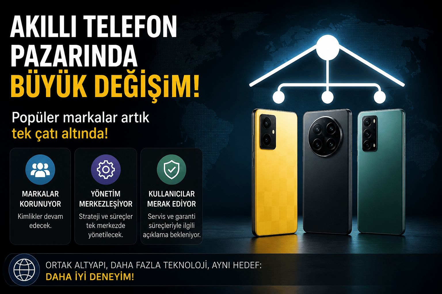 Dev Yapılanma Hamlesi! Telefon Markaları Birleşiyor, Yeni Dönem Başlıyor!