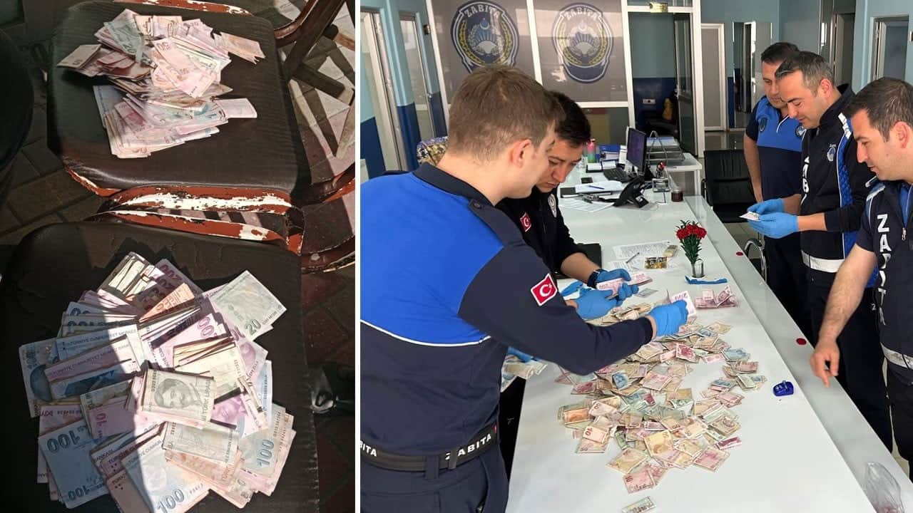 Dilencinin üzerinden asgari ücret çıktı!
