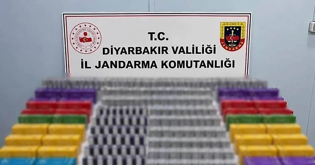 Diyarbakır'da jandarmanın kaçakçılık operasyonlarında 41 şüpheliye yasal işlem yapıldı