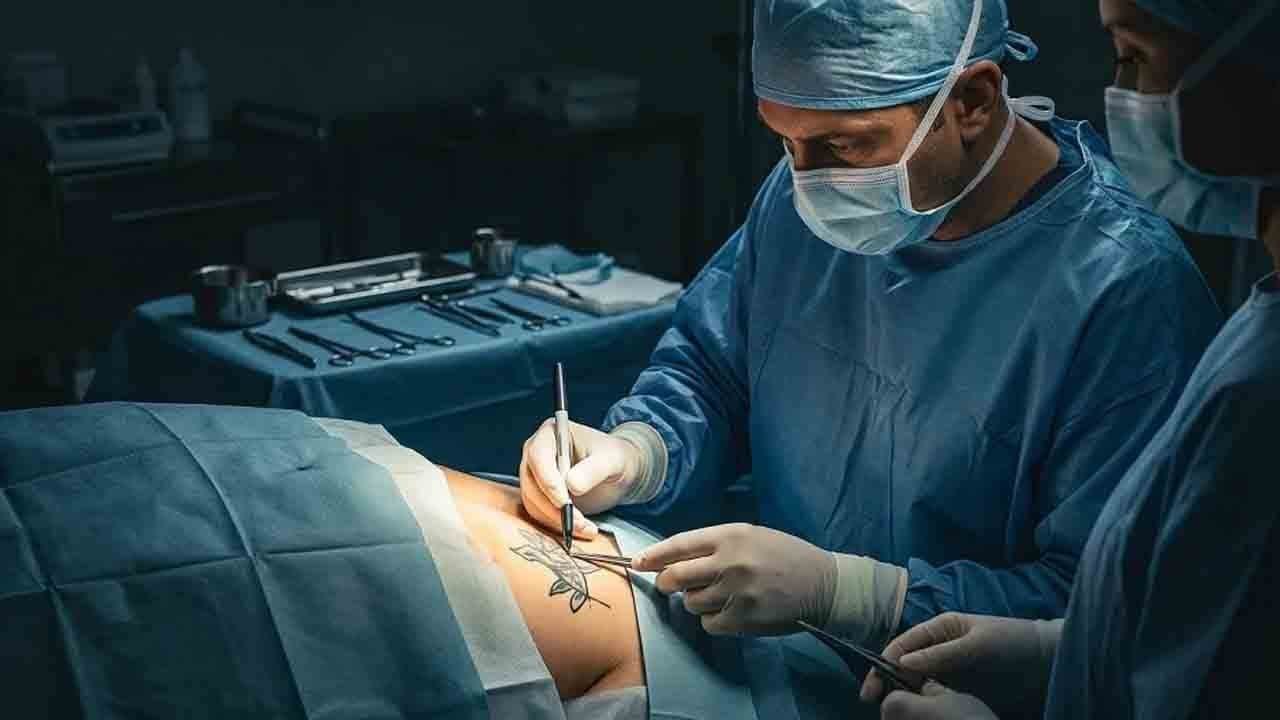 Dövmeyi işaret sandı, sağlıklı bağırsağı kesti!
