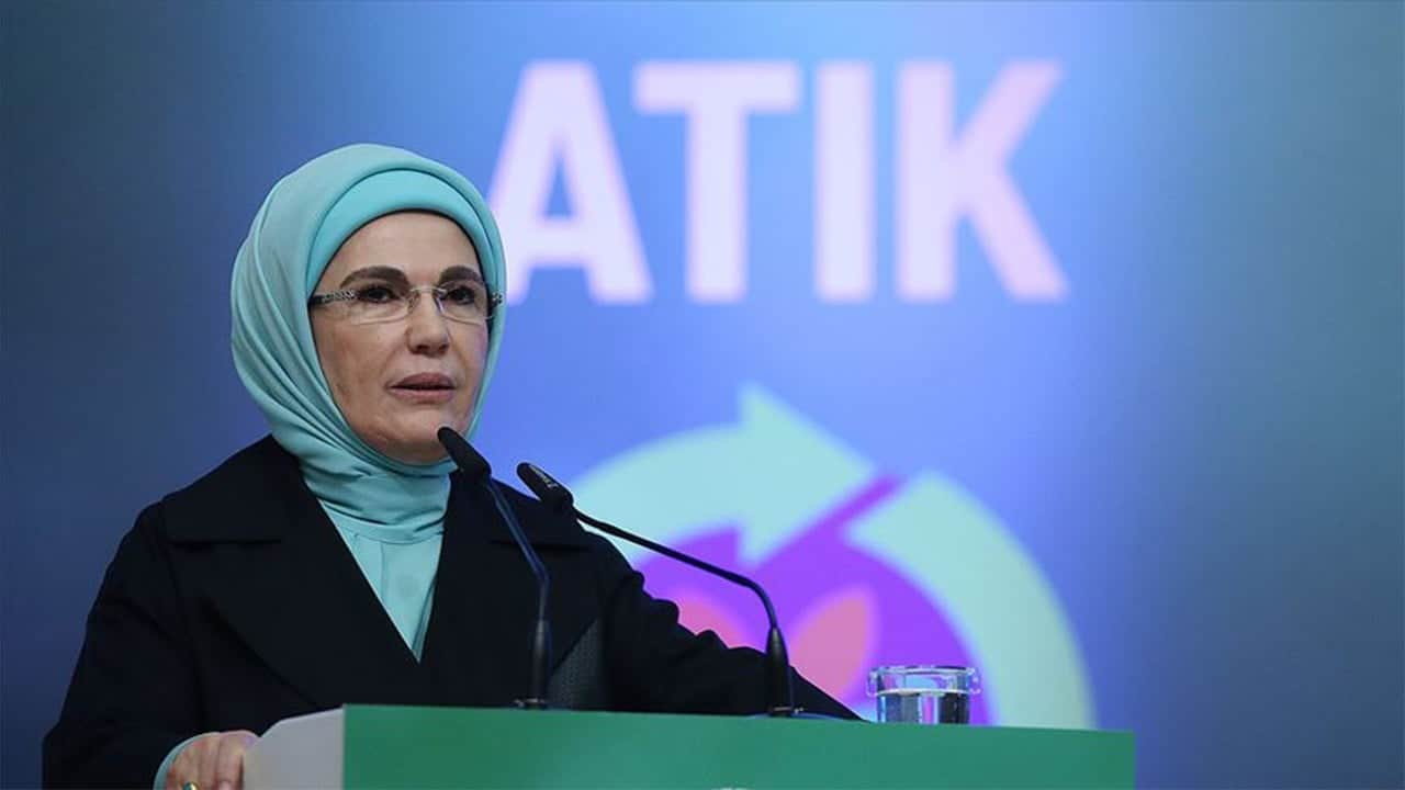 Emine Erdoğan'dan 'Sıfır Atık ve Sürdürülebilirlik Yarışması' paylaşımı