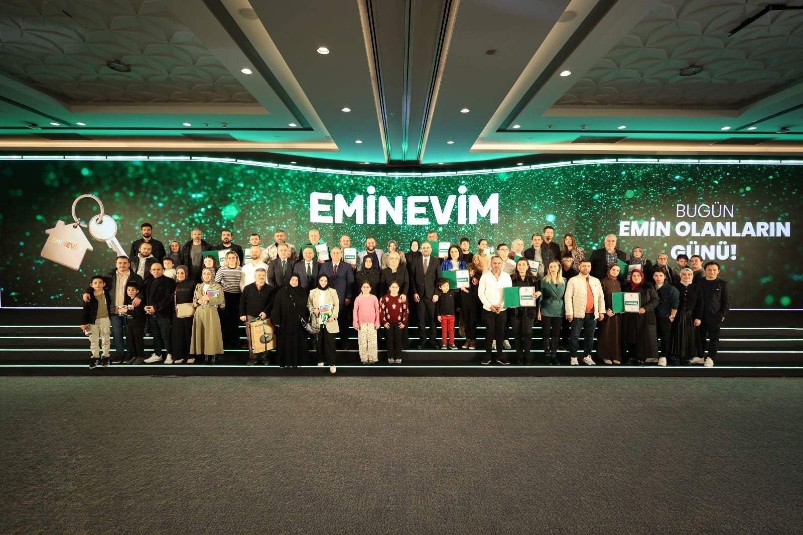 Eminevim 2026’nın ilk tapu teslim töreninde üyeleriyle buluştu