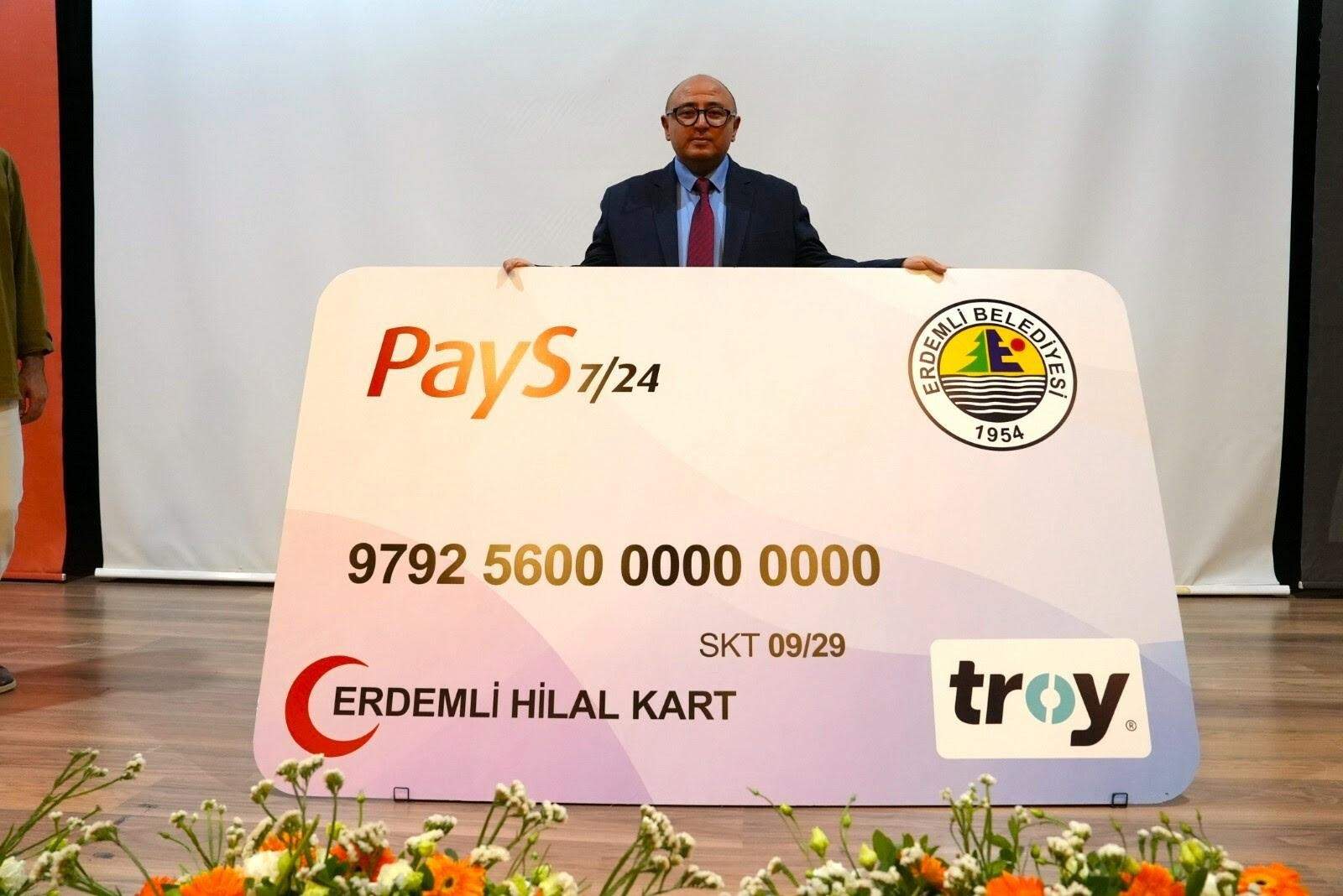 Erdemli Belediyesi Hilal Kart’ı Hizmete Sundu