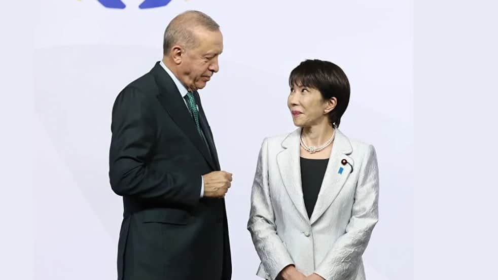Erdoğan, Takaiçi ile görüştü! Gündemde Türkiye-Japonya ikili ilişkileri ve küresel konular vardı