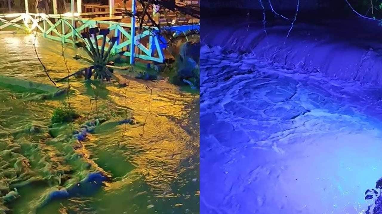 Erzincan’da sağanak yağış etkili oldu