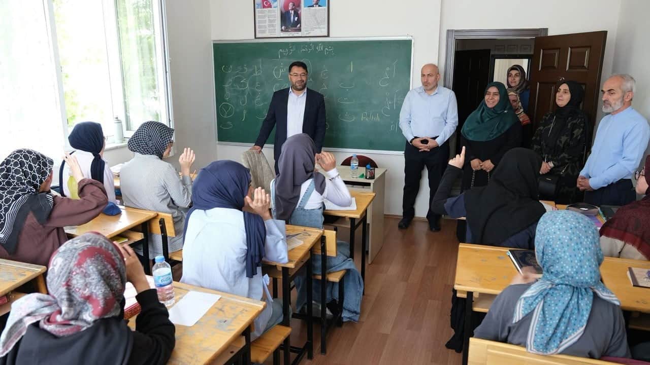 Erzincan’da Yaz Kur’an Kurslarında bir ilk!