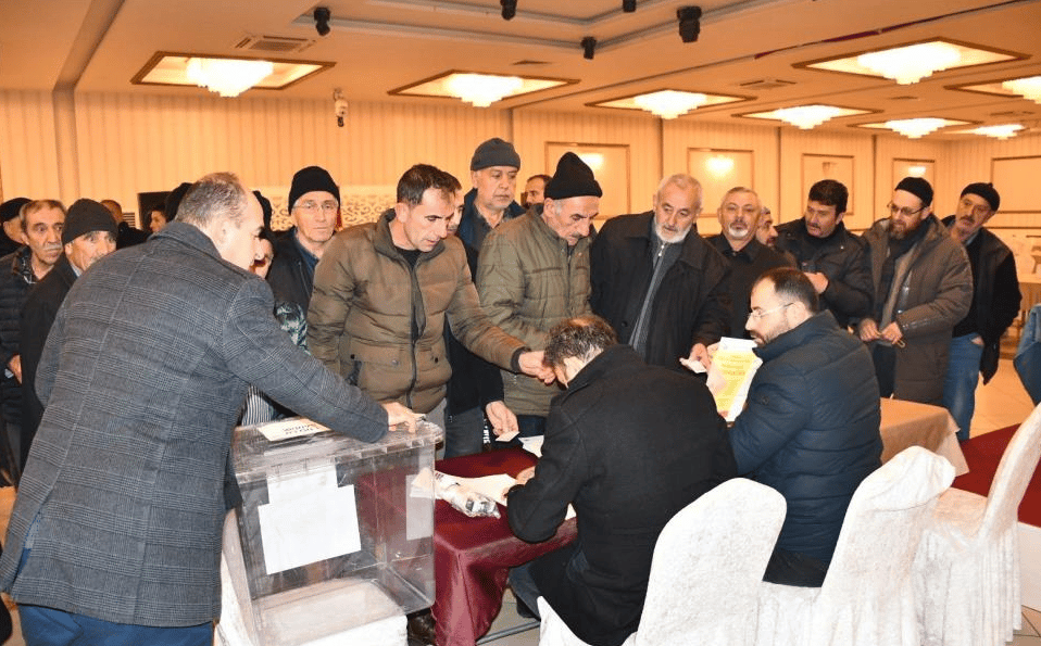 Esnaf Ve Sanatkarlar Odasında seçim
