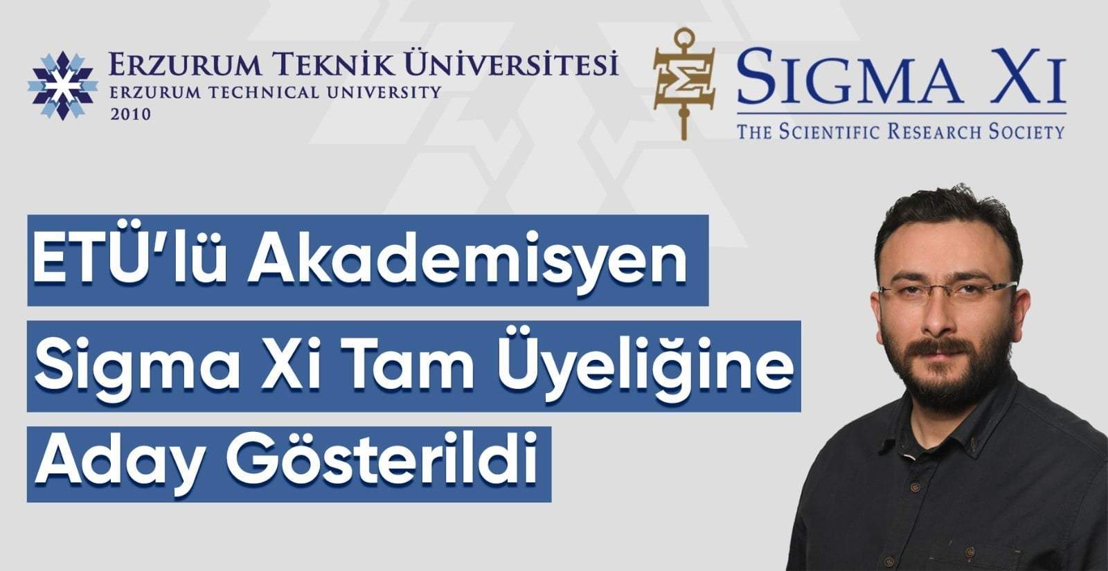 ETÜ Öğretim Üyesi Doç. Dr. Murat Aydemir’e Uluslararası Bilim Topluluğundan büyük onur