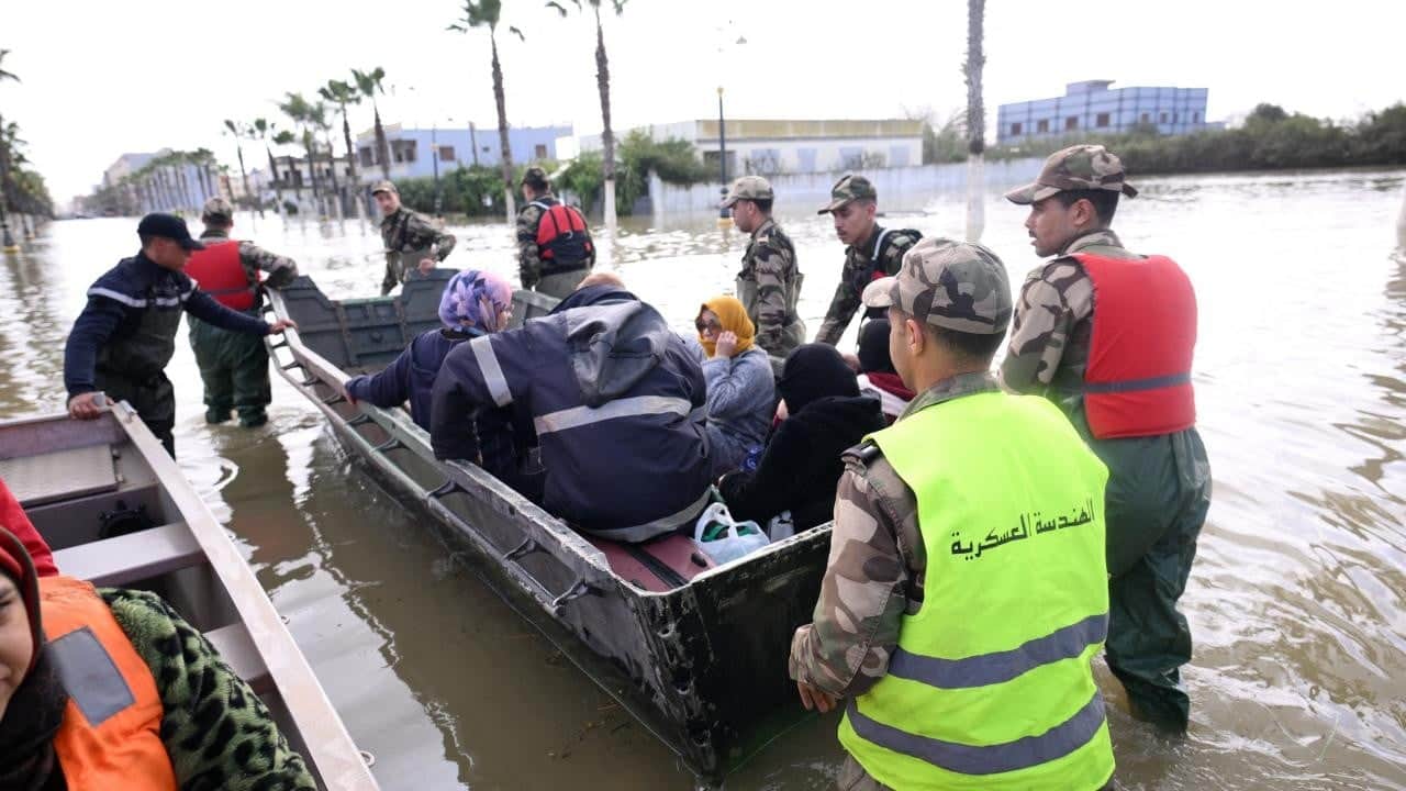 Fas’ta sel felaketi: Lukus Nehri taştı, bir kentin yüzde 70’i tahliye edildi!