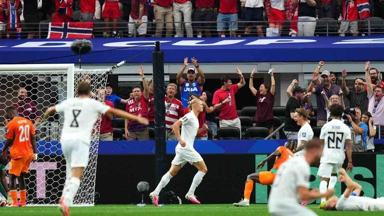 Fildişi Sahili'ni 2-1 mağlup eden Norveç, son 16'ya adını yazdırdı