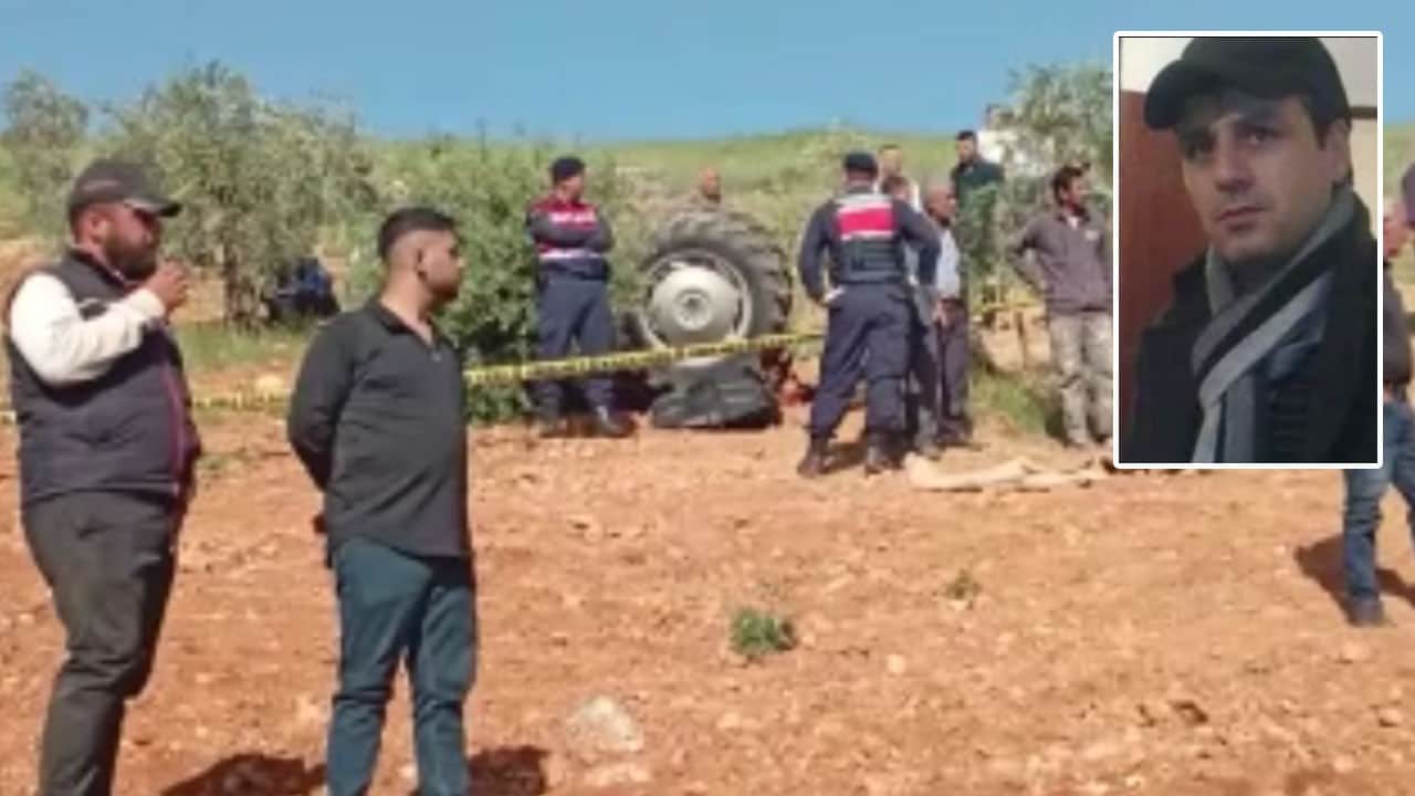 Fıstık tarlasında feci ölüm! Traktörün altında kaldı