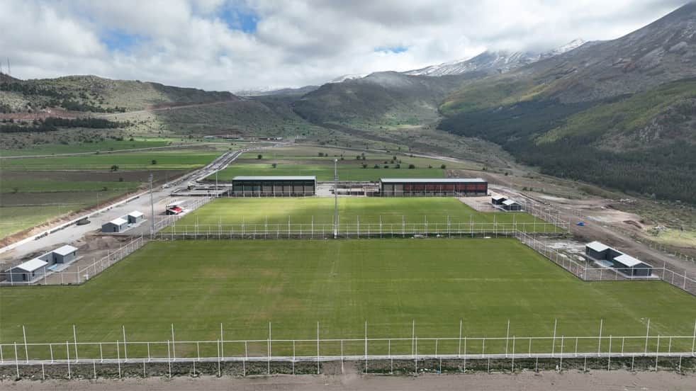 Futbol takımları Erciyes Dağı’nı tercih etti