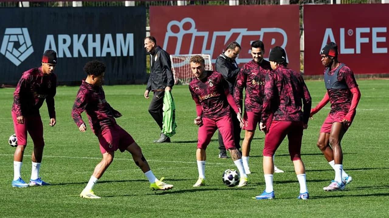 Galatasaray, Juventus maçına hazır