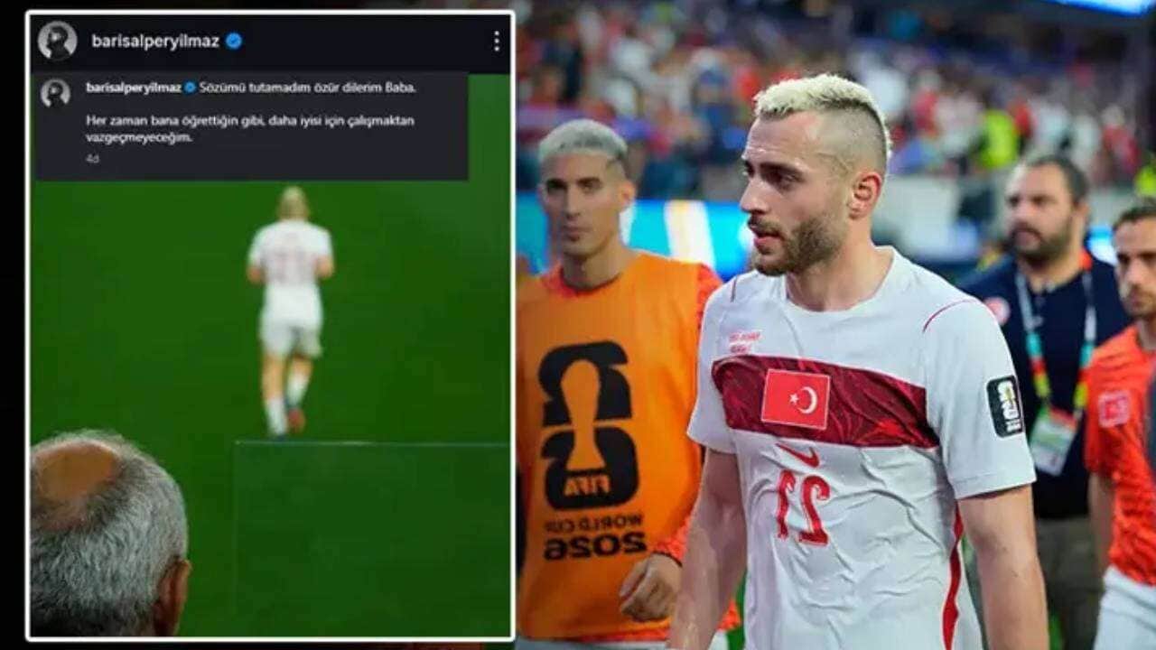 Galatasaraylı Barış Alper Yılmaz'dan duygusal paylaşım