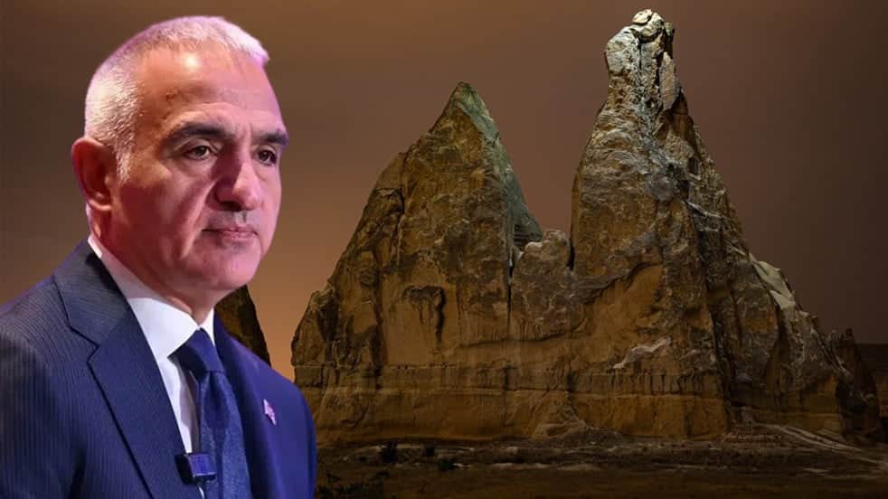 Gün batımından sonra da büyülüyor! Bakan Ersoy’dan Kapadokya açıklaması