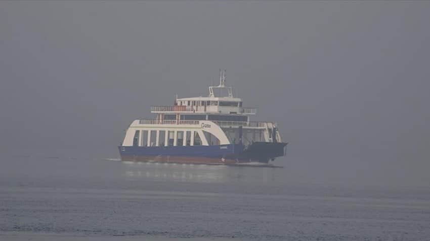 Güney Marmara'da fırtına engeli: Feribot seferleri peş peşe iptal edildi!