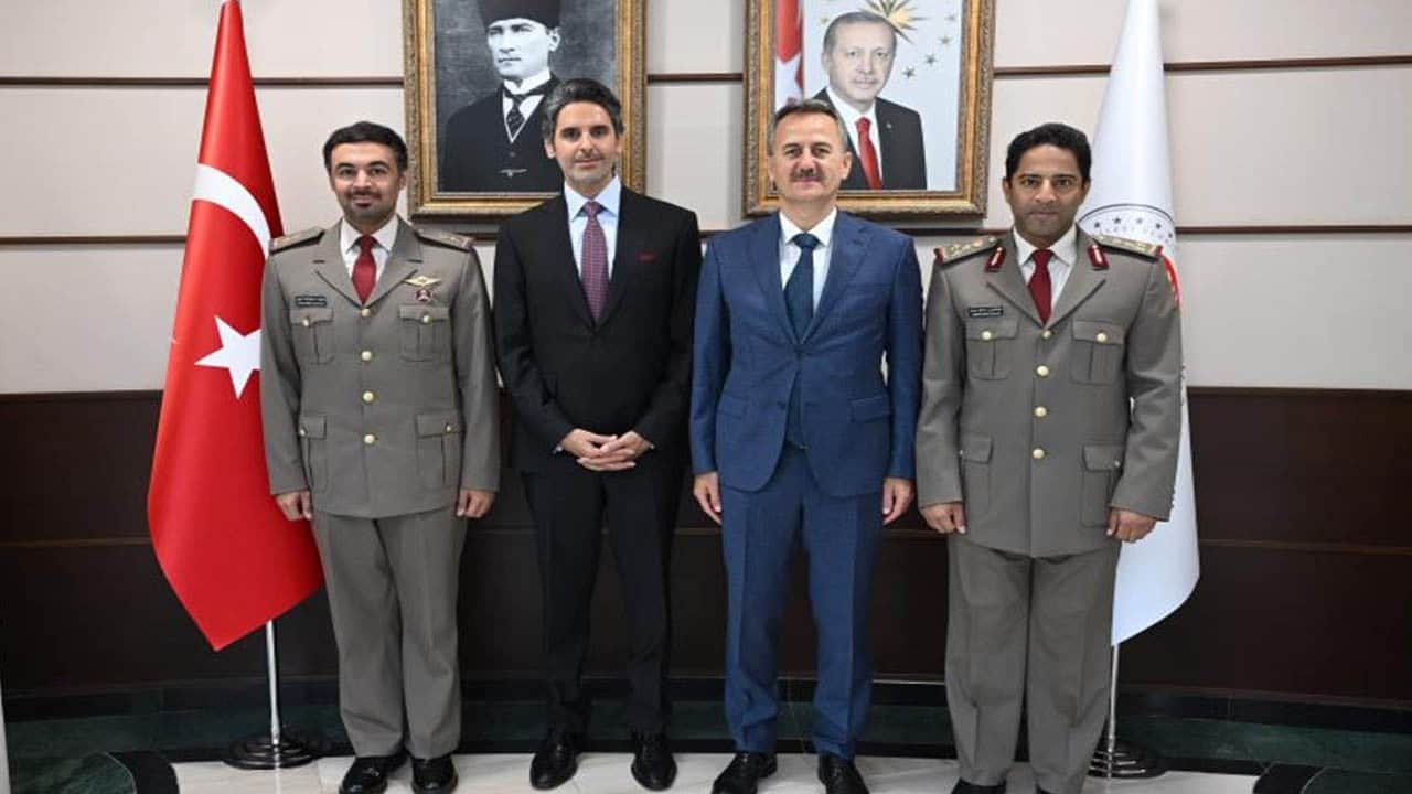 Haluk Görgün, Katar'ın Ankara Büyükelçisi Al-Henzab ile bir araya geldi