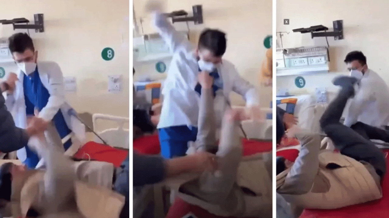 Hastasını tekme tokat döven doktor görevden uzaklaştırıldı