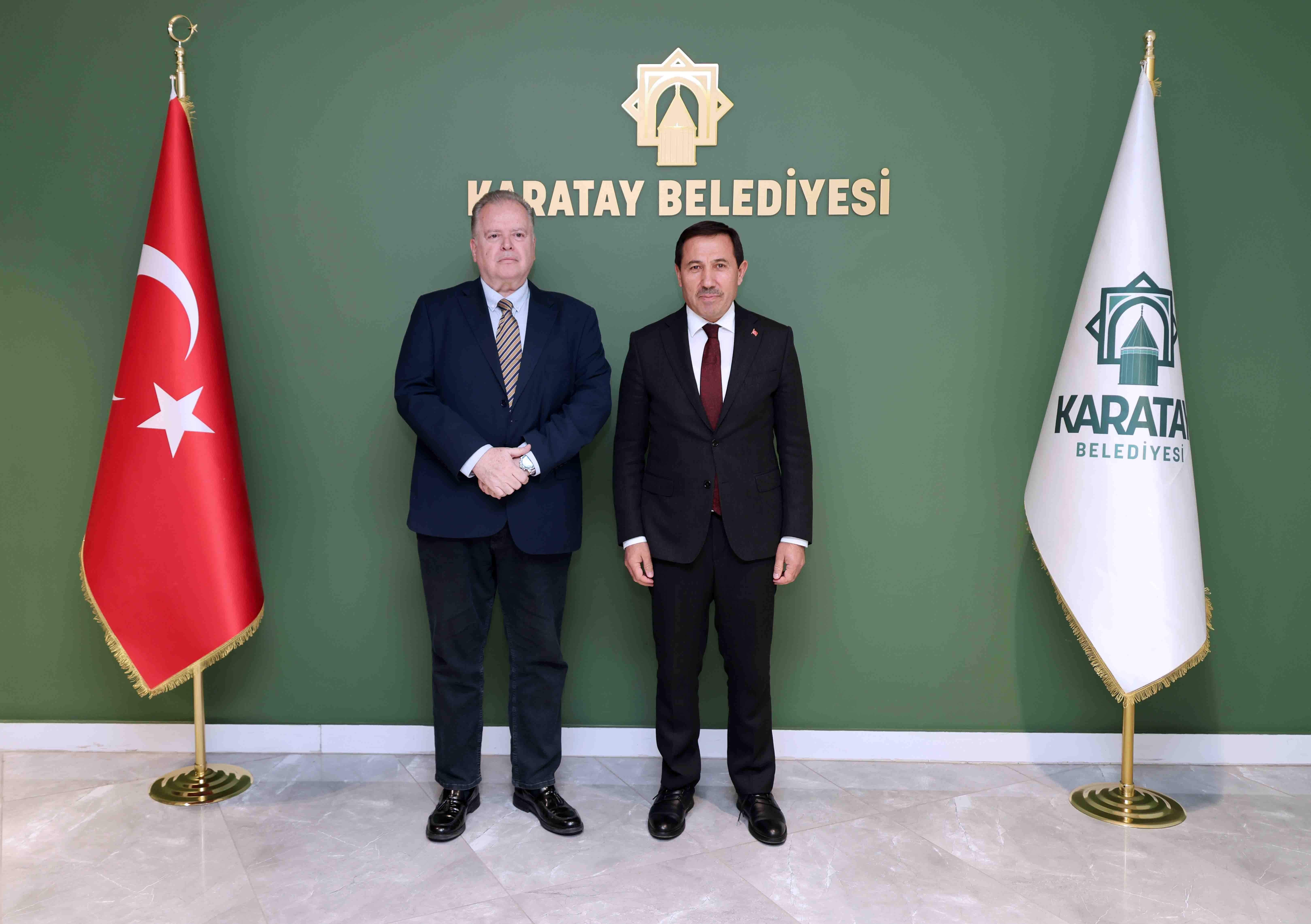 Hırvatistan Büyükelçisi Cvitanovic'ten Karatay'a ziyaret