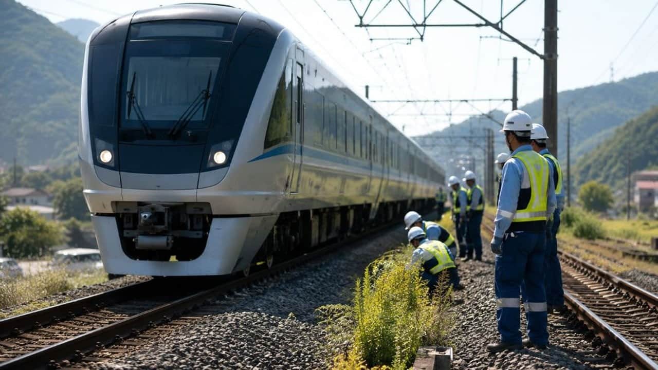 Hızlı tren ot temizleyen işçilere çarptı: 4 ölü