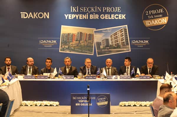 İDAKON Yapı, İDAPARK Paşaköy ve İDAPARK Yıldız projelerini lanse etti