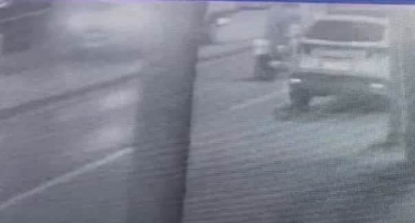 İki motosiklet böyle çarpıştı… 1’i hamile 2 yaralı