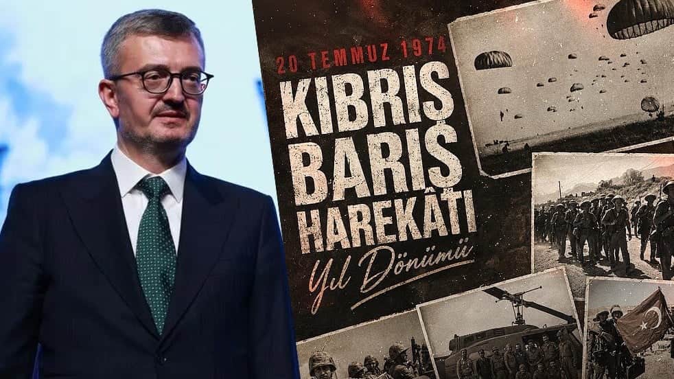 İletişim Başkanı Duran'dan Kıbrıs Barış Harekâtı’nın 52. yıl dönümü mesajı