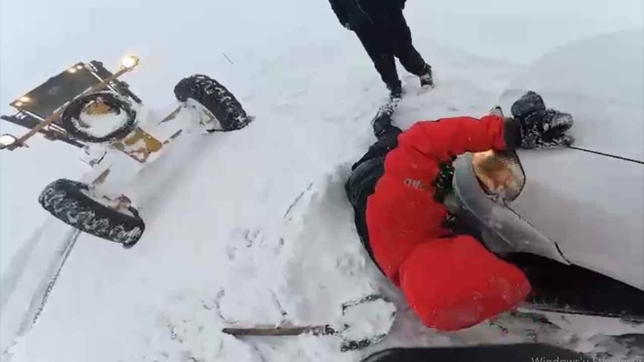 Ilgar Dağı'nda beyaz esaret! AFAD ekipleri canla başla müdahale etti!