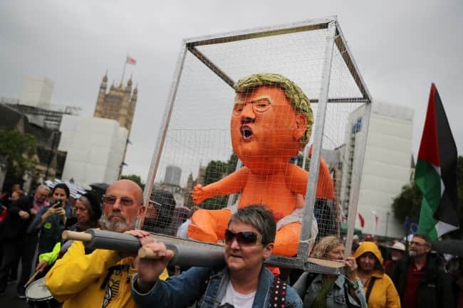 İngiltere'de halkın yüzde 67'si "Trump karşıtı"