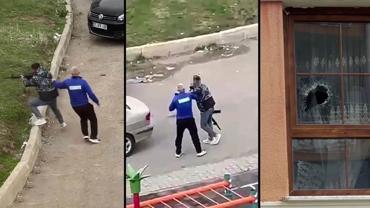 Instagram hesabı açtı diye karısının baba evine kurşun yağdırdı