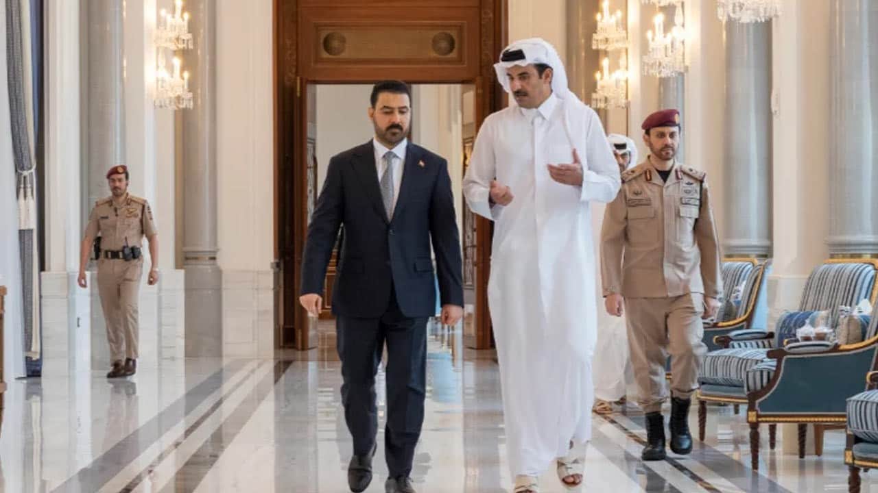 Irak ve Katar liderleri "küresel barışı" görüştü