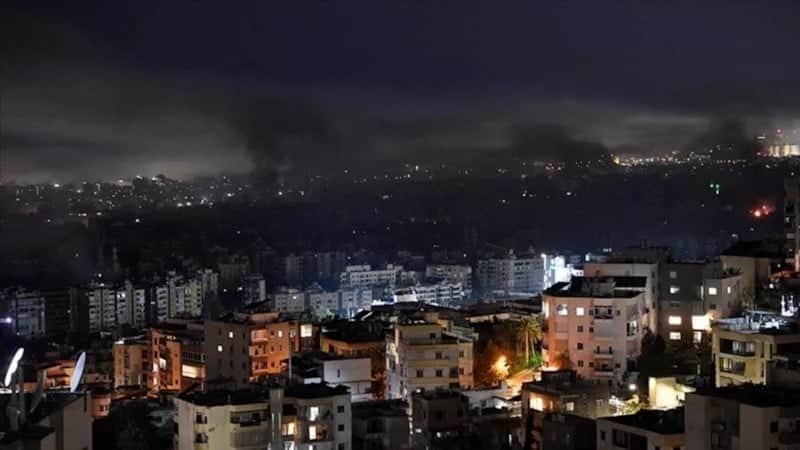 İsrail Beyrut’u vuruyor: Dahiye bölgesinde şiddetli patlamalar!