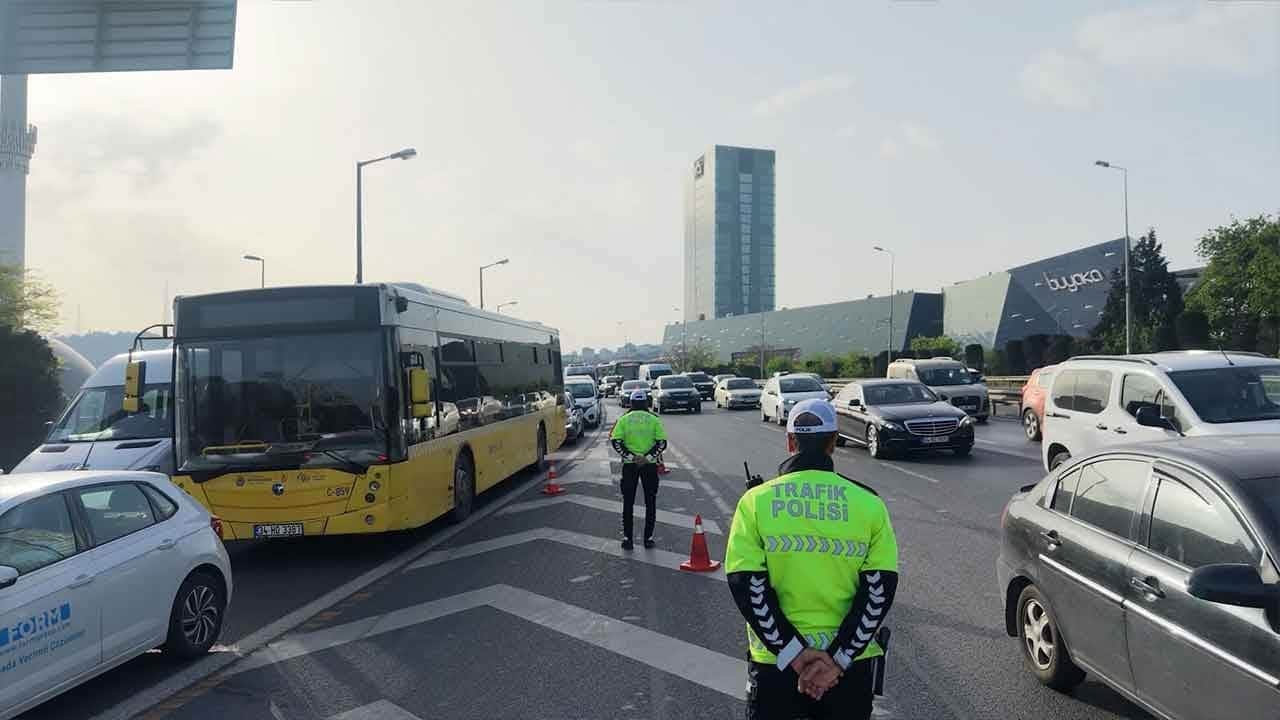 İstanbul yollarında magandalara geçit yok! Polisi görünce söyledikleri yalanlar pes dedirtti!
