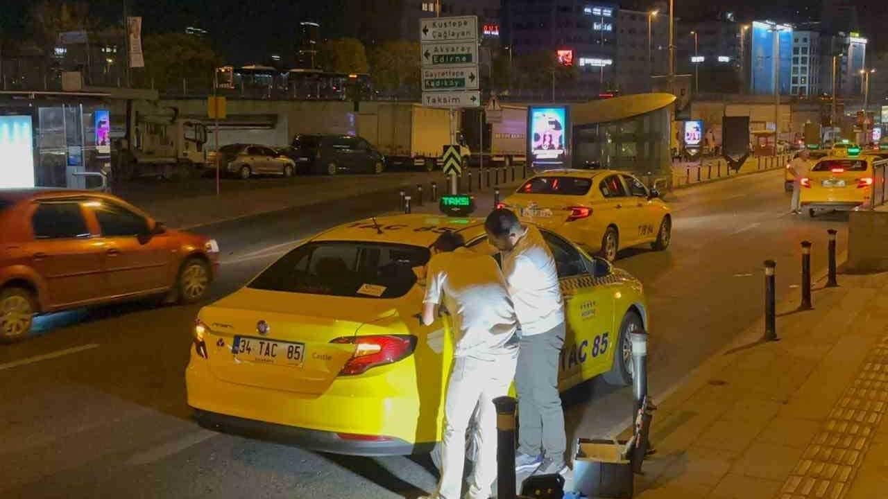 İstanbul'da Taksi şoförüne yolcu saldırısı! Kalp krizi geçirdi